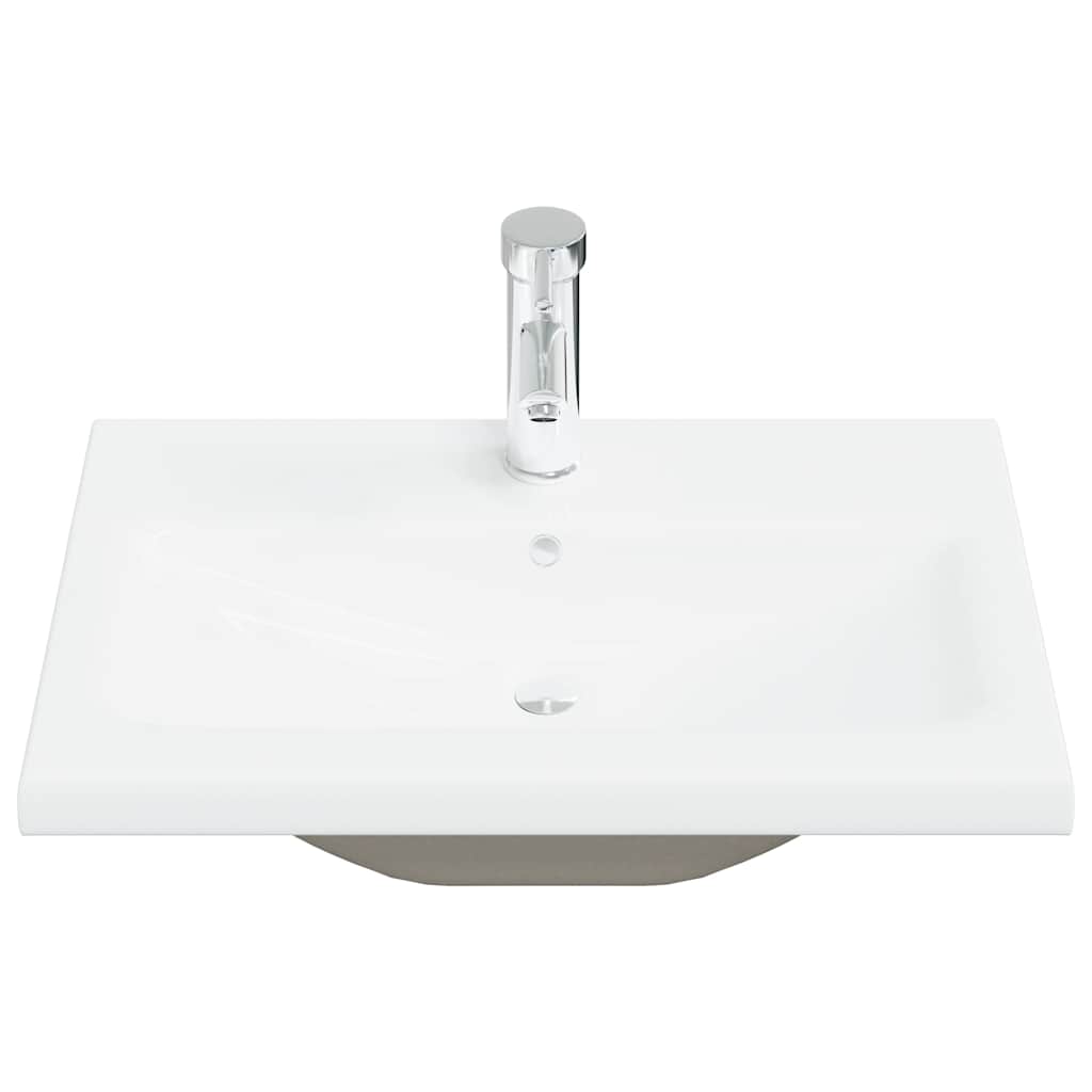 vidaXL Ensemble de meubles de salle de bain 5 pcs Chêne Sonoma Bois d'ingénierie