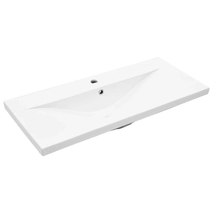 vidaXL Ensemble de meubles de salle de bain 2 pièces Aggloméré chêne Sonoma