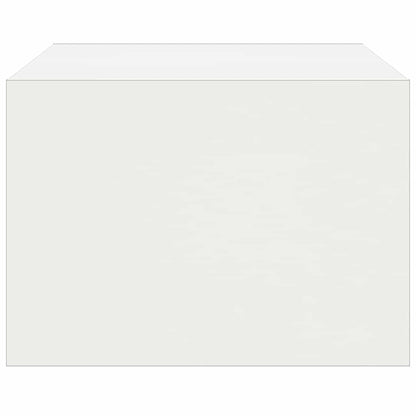 vidaXL TV-Schrank mit LED-Leuchten Weiß 75x35,5x25 cm