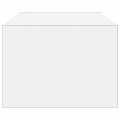 vidaXL TV-Schrank mit LED-Leuchten Weiß 100x35,5x25 cm