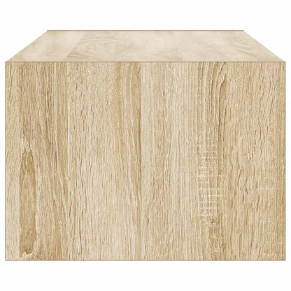 vidaXL TV-Schrank mit LED-Leuchten Sonoma-Eiche 100x35,5x25 cm