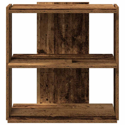 vidaXL Bücherregal 3 Böden Altholz-Optik 60x30x60 cm Holzwerkstoff