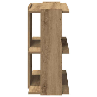 vidaXL Étagère à livres 3 niveaux chêne artisan 60x30x60 cm Bois d'ingénierie
