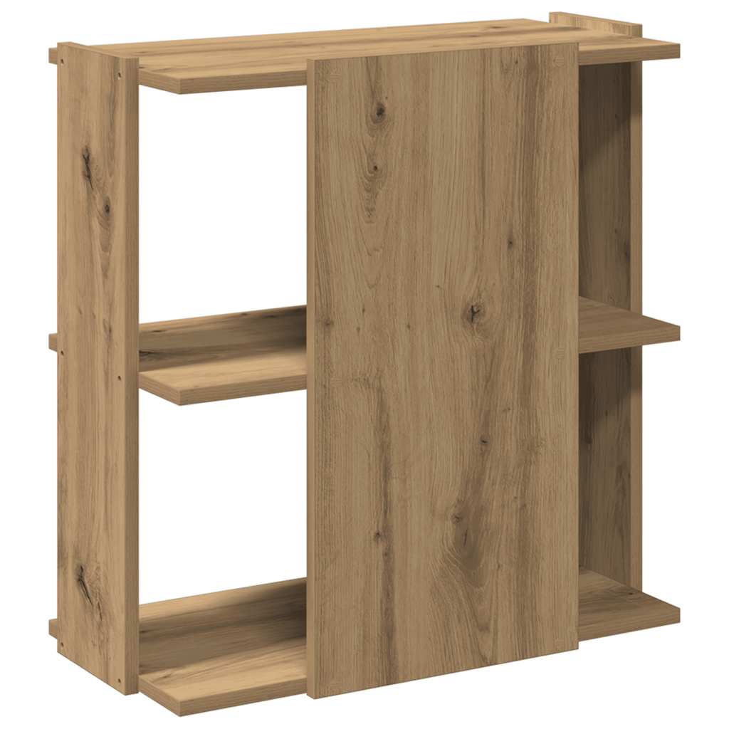 vidaXL Étagère à livres 3 niveaux chêne artisan 60x30x60 cm Bois d'ingénierie