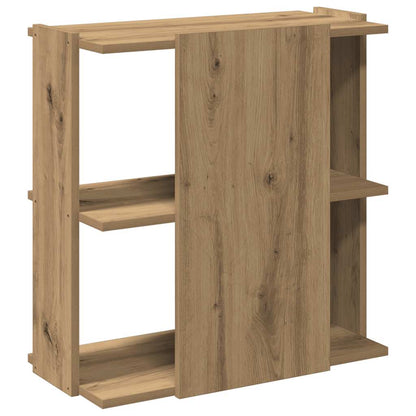 vidaXL Étagère à livres 3 niveaux chêne artisan 60x30x60 cm Bois d'ingénierie