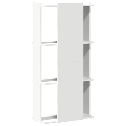 vidaXL Bibliothèque à 3 étagères Blanc 60x30x120 cm Bois d'ingénierie