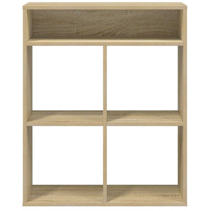 vidaXL Bibliothèque chêne sonoma 66x31x80 cm bois d'ingénierie