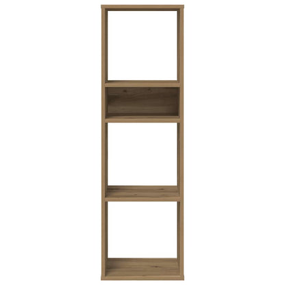 vidaXL Bücherregal Artisan-Eiche 34x31x112 cm Holzwerkstoff