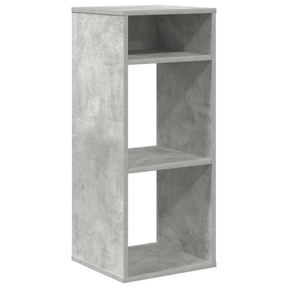 vidaXL Bücherregal Betongrau 34x31x80 cm Holzwerkstoff