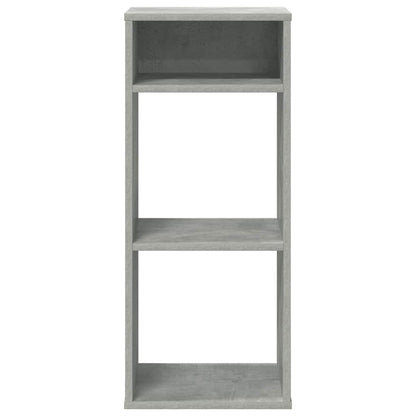 vidaXL Bücherregal Betongrau 34x31x80 cm Holzwerkstoff