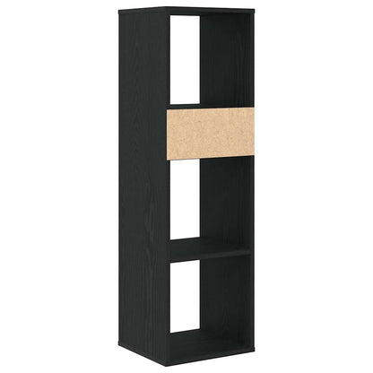 vidaXL Bücherregal Schwarz 34x31x112 cm Holzwerkstoff