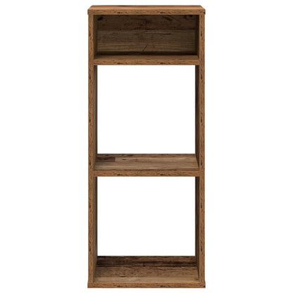 vidaXL Bücherregal Altholz-Optik 34x31x80 cm Holzwerkstoff