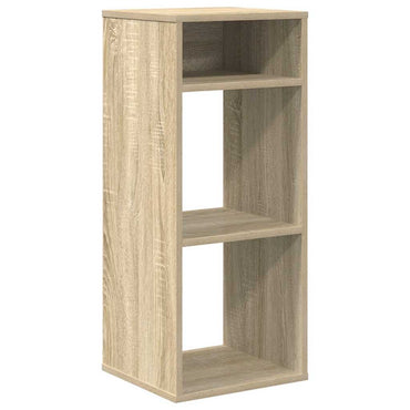 vidaXL Étagère à livres chêne Sonoma 34x31x80 cm bois d'ingénierie