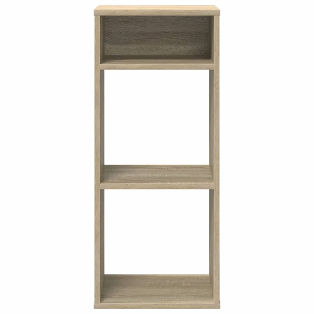vidaXL Étagère à livres chêne Sonoma 34x31x80 cm bois d'ingénierie