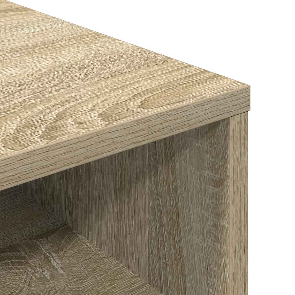 Bücherregal Sonoma-Eiche 34x31x80 cm Holzwerkstoff