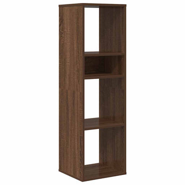 vidaXL Bücherregal Braun Eichen-Optik 34x31x112 cm Holzwerkstoff