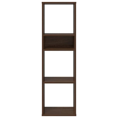 vidaXL Bücherregal Braun Eichen-Optik 34x31x112 cm Holzwerkstoff