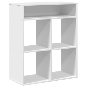 vidaXL Bibliothèque blanche 66x31x80 cm en bois d'ingénierie
