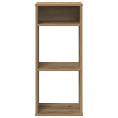 vidaXL Bibliothèque chêne artisan 34x31x80 cm bois d'ingénierie