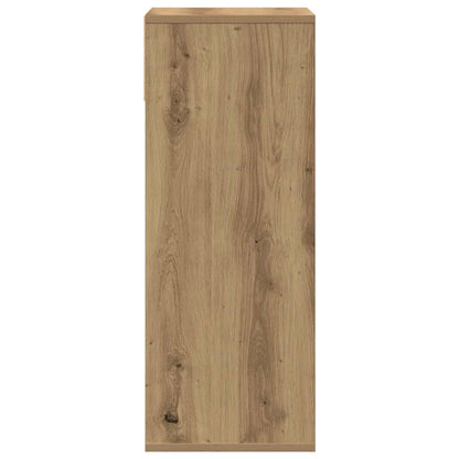vidaXL Bibliothèque chêne artisan 34x31x80 cm bois d'ingénierie