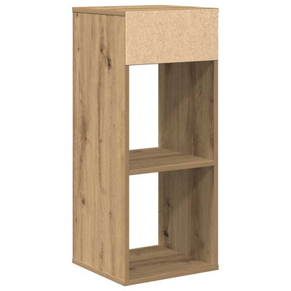 vidaXL Bibliothèque chêne artisan 34x31x80 cm bois d'ingénierie