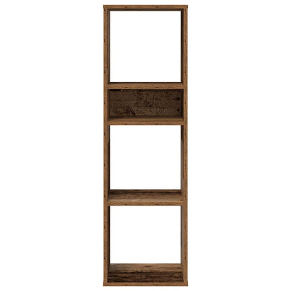 vidaXL Bücherregal Altholz-Optik 34x31x112 cm Holzwerkstoff