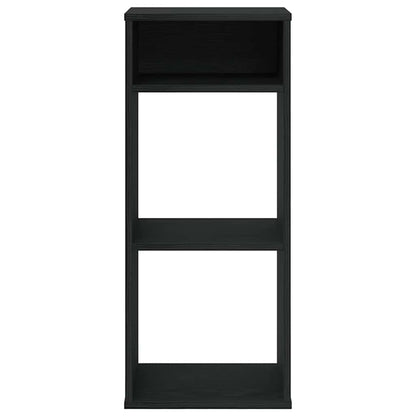 vidaXL Bibliothèque noire 34x31x80 cm en bois d'ingénierie
