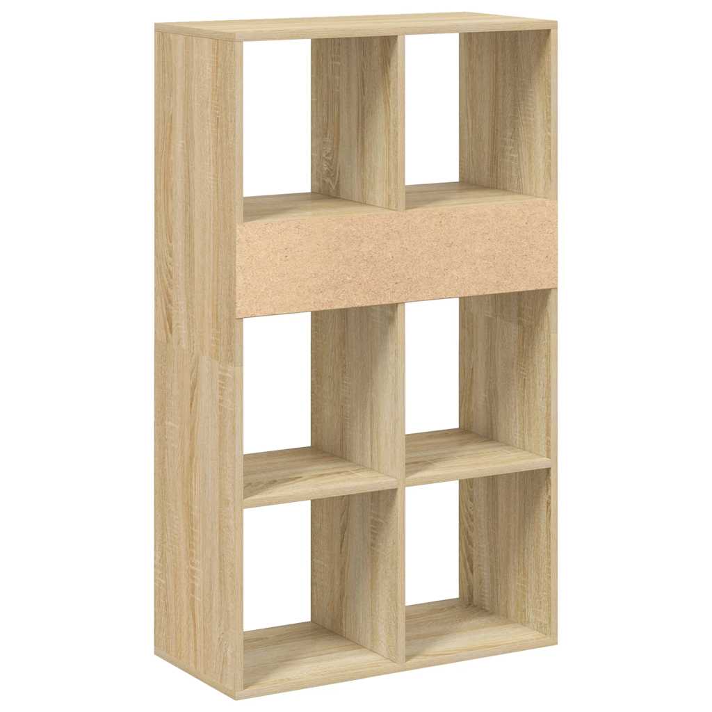 vidaXL Bibliothèque Chêne Sonoma 66x31x112 cm Aggloméré