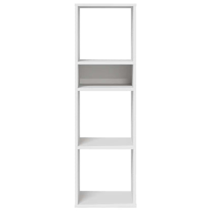 vidaXL Étagère à livres blanche 34x31x112 cm en bois d'ingénierie