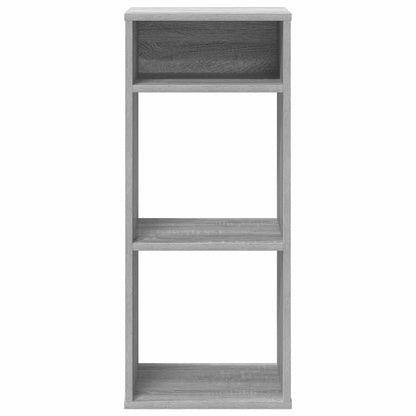 vidaXL Bibliothèque gris sonoma 34x31x80 cm Bois d'ingénierie