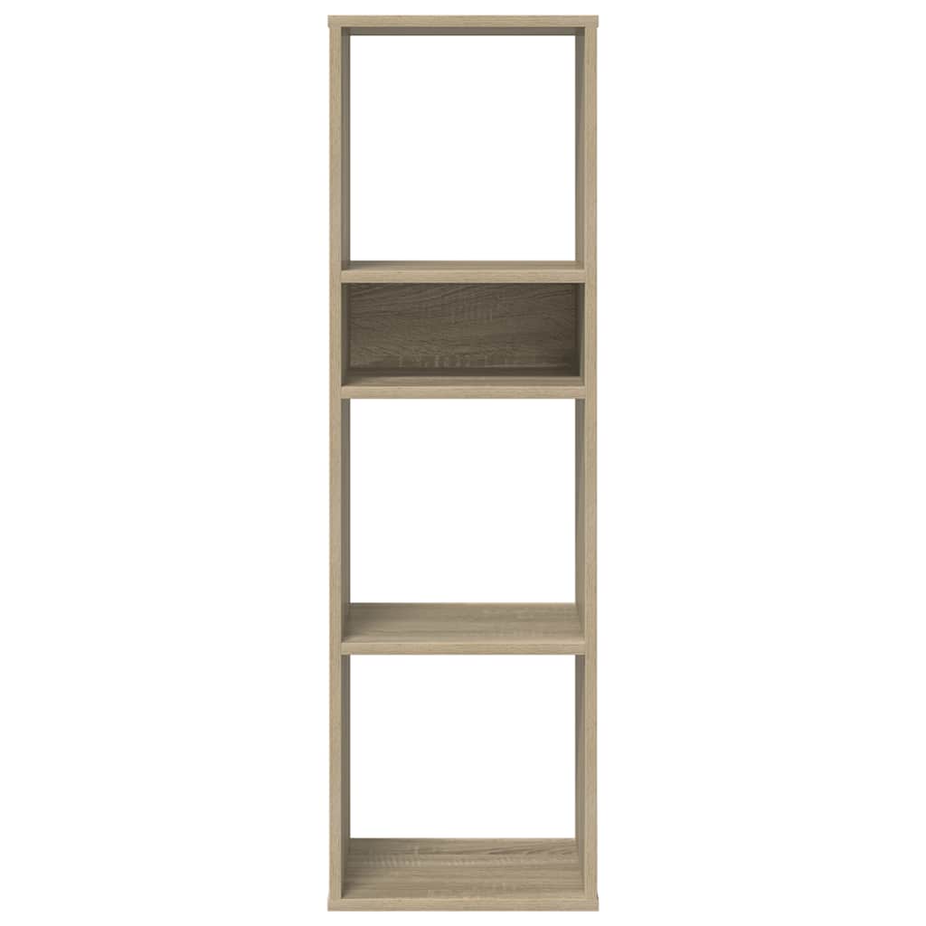 vidaXL Bücherregal Sonoma-Eiche 34x31x112 cm Holzwerkstoff