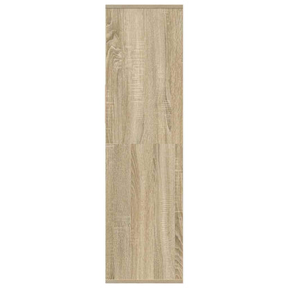 vidaXL Bücherregal Sonoma-Eiche 34x31x112 cm Holzwerkstoff
