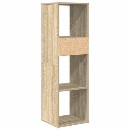 vidaXL Bücherregal Sonoma-Eiche 34x31x112 cm Holzwerkstoff