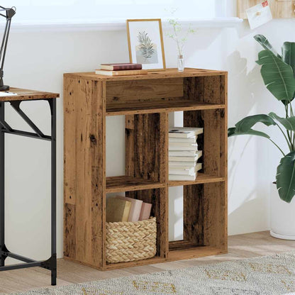 vidaXL Bibliothèque aspect bois de récupération 66x31x80 cm Bois d'ingénierie