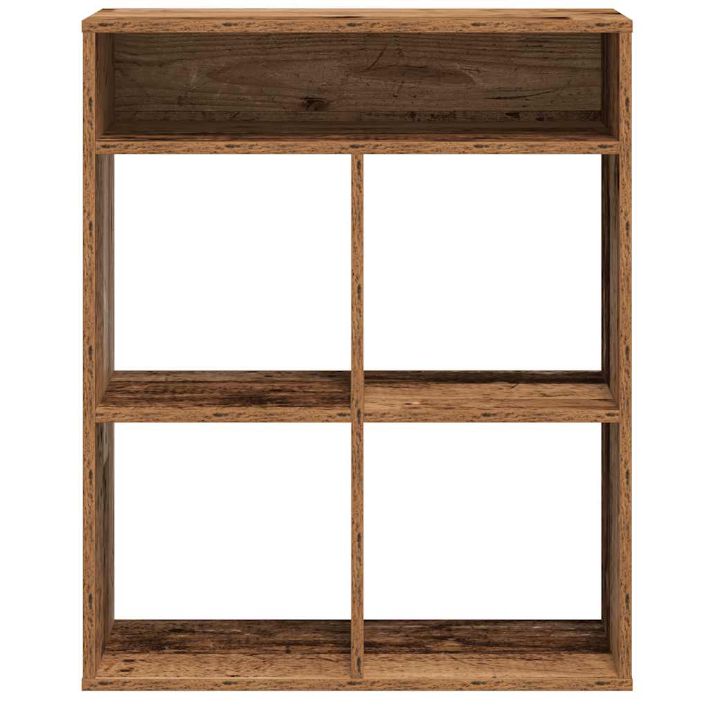 vidaXL Bibliothèque aspect bois de récupération 66x31x80 cm Bois d'ingénierie