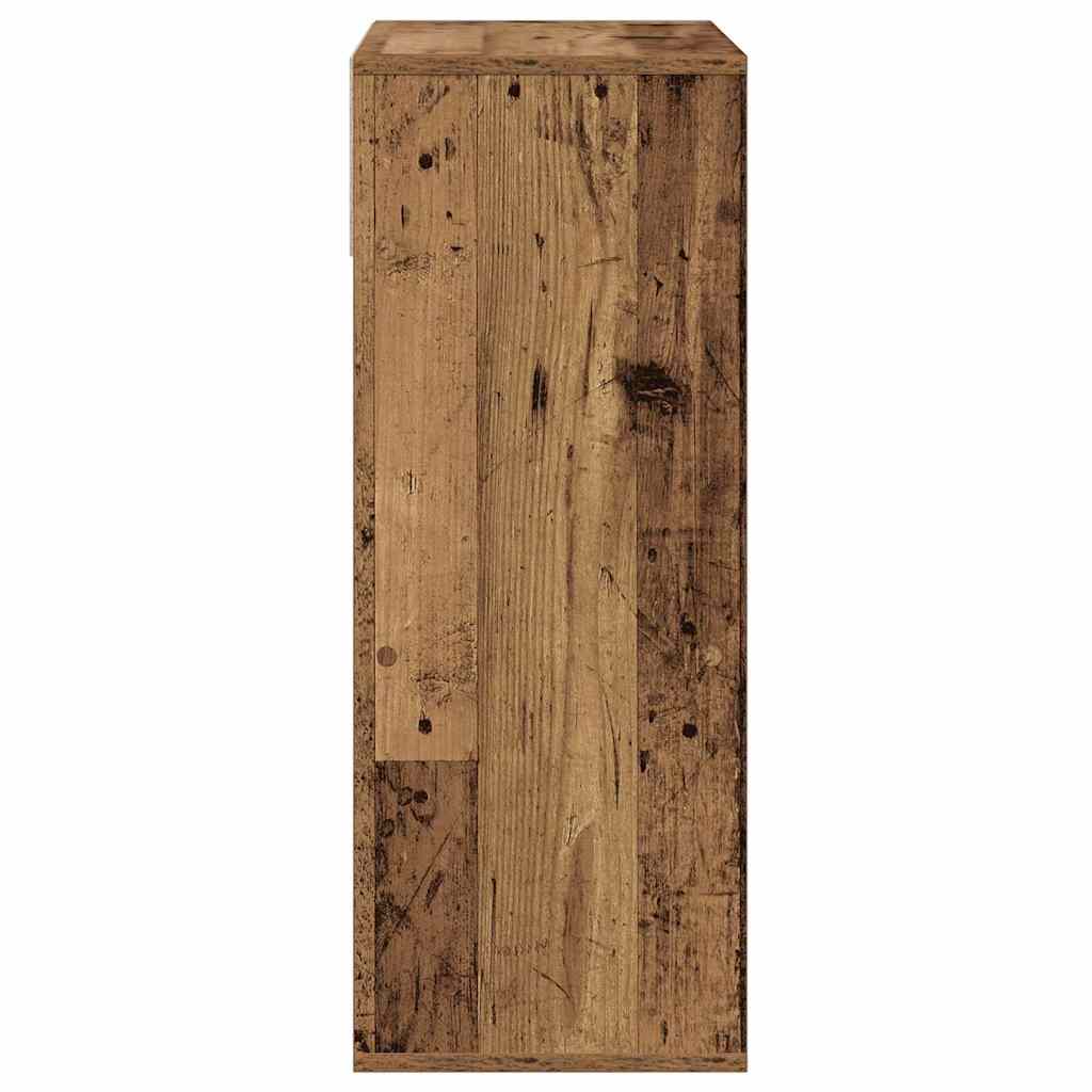 vidaXL Bibliothèque aspect bois de récupération 66x31x80 cm Bois d'ingénierie