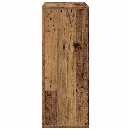 vidaXL Bibliothèque aspect bois de récupération 66x31x80 cm Bois d'ingénierie