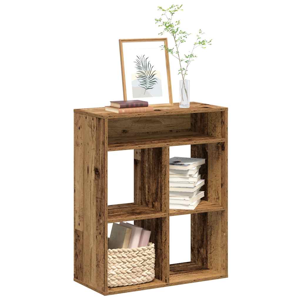 vidaXL Bibliothèque aspect bois de récupération 66x31x80 cm Bois d'ingénierie