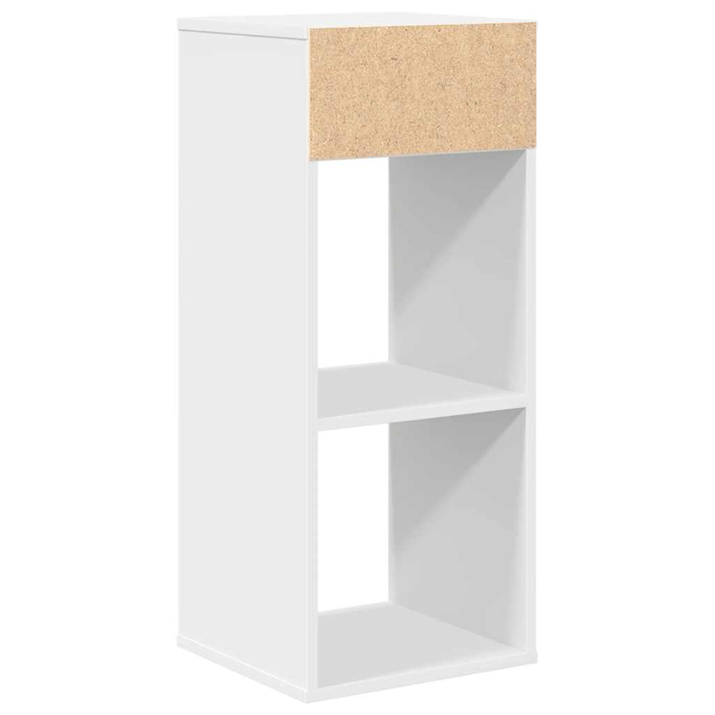 vidaXL Bibliothèque Blanc 34x31x80 cm Bois d'ingénierie