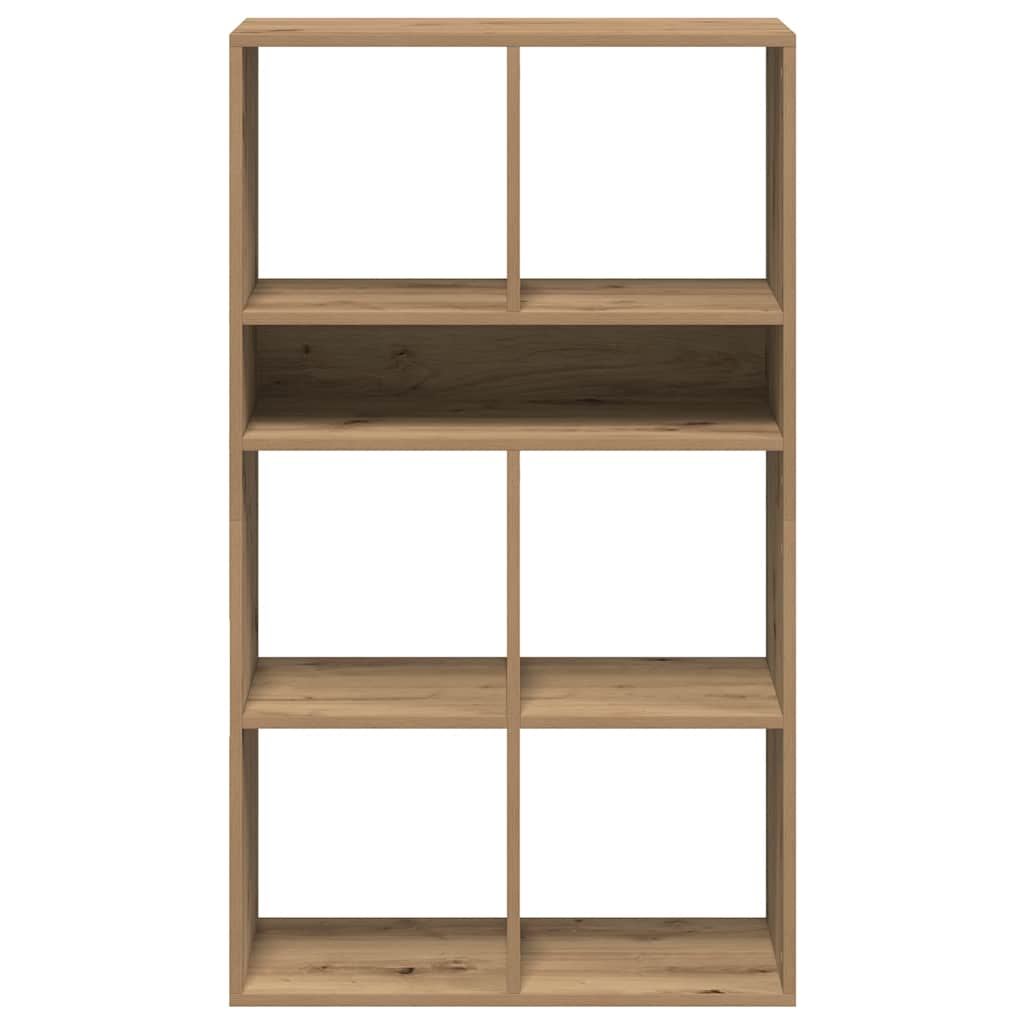 vidaXL Bücherregal Artisan-Eiche 66x31x112 cm Holzwerkstoff