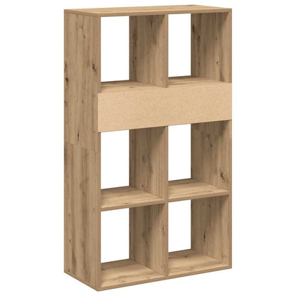 vidaXL Bücherregal Artisan-Eiche 66x31x112 cm Holzwerkstoff
