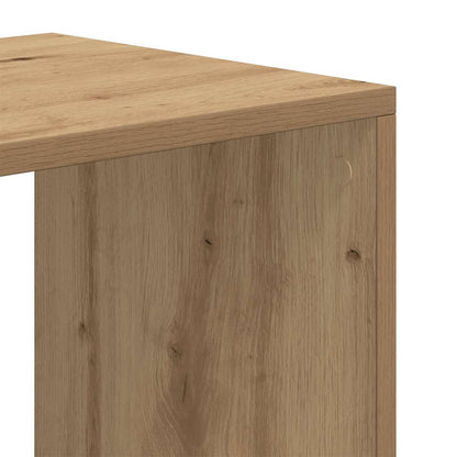 vidaXL Bücherregal Artisan-Eiche 66x31x112 cm Holzwerkstoff