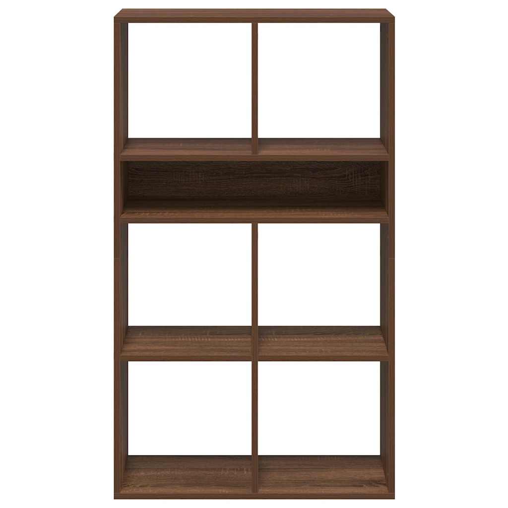 vidaXL Bibliothèque marron aspect chêne 66x31x112 cm Bois d'ingénierie