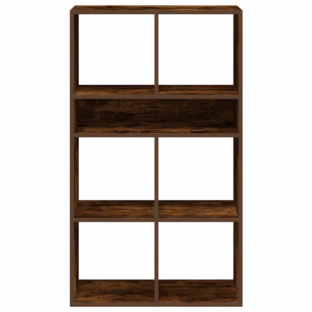 vidaXL Bibliothèque chêne fumé 66x31x112 cm bois d'ingénierie