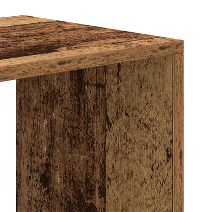 vidaXL Bibliothèque aspect bois de récupération 66x31x112 cm bois d'ingénierie