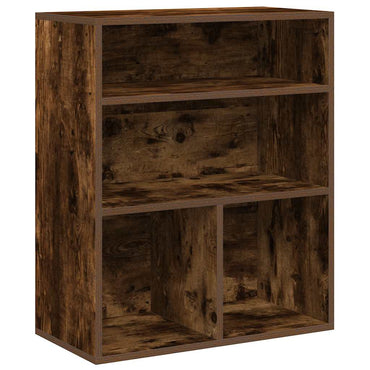 vidaXL Bibliothèque chêne fumé 60x30x71,5 cm Bois d'ingénierie