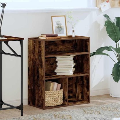 vidaXL Bibliothèque chêne fumé 60x30x71,5 cm Bois d'ingénierie