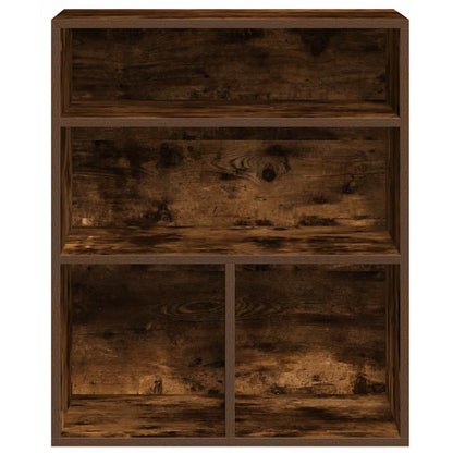 vidaXL Bibliothèque chêne fumé 60x30x71,5 cm Bois d'ingénierie