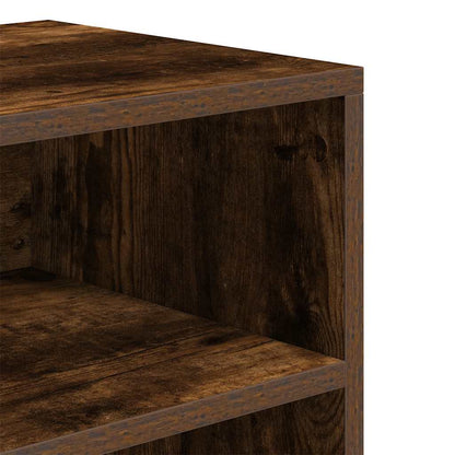 vidaXL Bibliothèque chêne fumé 60x30x71,5 cm Bois d'ingénierie