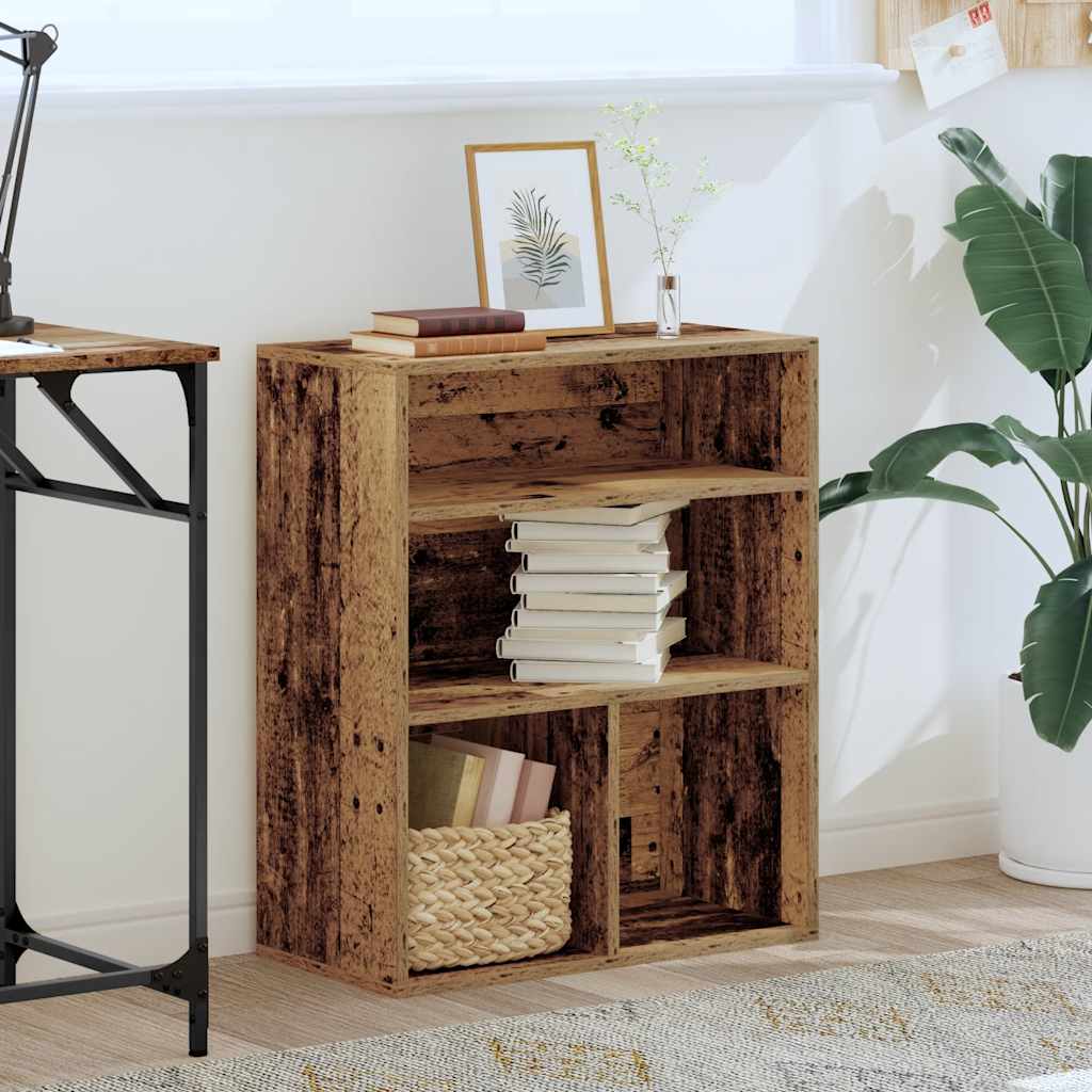 vidaXL Étagère à livres aspect bois de récupération 60x30x71,5 cm Bois d'ingénierie